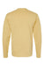 Hanes 5286 Mens Essential-T Long Sleeve Crewneck T-Shirt Athletic Gold Flat Back