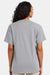Hanes 5290P Mens Essential Short Sleeve Crewneck T-Shirt w/ Pocket Light Steel Grey Model Back