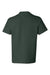 Hanes 5450 Youth Authentic Short Sleeve Crewneck T-Shirt Deep Forest Green Flat Back