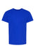 Hanes 5480 Youth Essential-T Short Sleeve Crewneck T-Shirt Athletic Royal Blue Flat Front