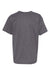 Hanes 5480 Youth Essential-T Short Sleeve Crewneck T-Shirt Heather Charcoal Grey Flat Front