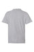 Hanes 5480 Youth Essential-T Short Sleeve Crewneck T-Shirt Light Steel Grey Flat Back
