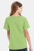 Hanes 5480 Youth Essential-T Short Sleeve Crewneck T-Shirt Lime Green Model Back