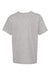Hanes 5480 Youth Essential-T Short Sleeve Crewneck T-Shirt Oxford Grey Flat Front