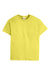 Hanes 5480 Youth Essential-T Short Sleeve Crewneck T-Shirt Yellow Flat Front
