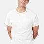 Hanes Mens Authentic Short Sleeve Crewneck T-Shirt w/ Pocket - White