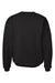 Hanes F260 Mens Ultimate Cotton PrintPro XP Pill Resistant Crewneck Sweatshirt Black Flat Back