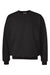 Hanes F260 Mens Ultimate Cotton PrintPro XP Pill Resistant Crewneck Sweatshirt Black Flat Front