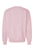 Hanes F260 Mens Ultimate Cotton PrintPro XP Pill Resistant Crewneck Sweatshirt Pale Pink Flat Back