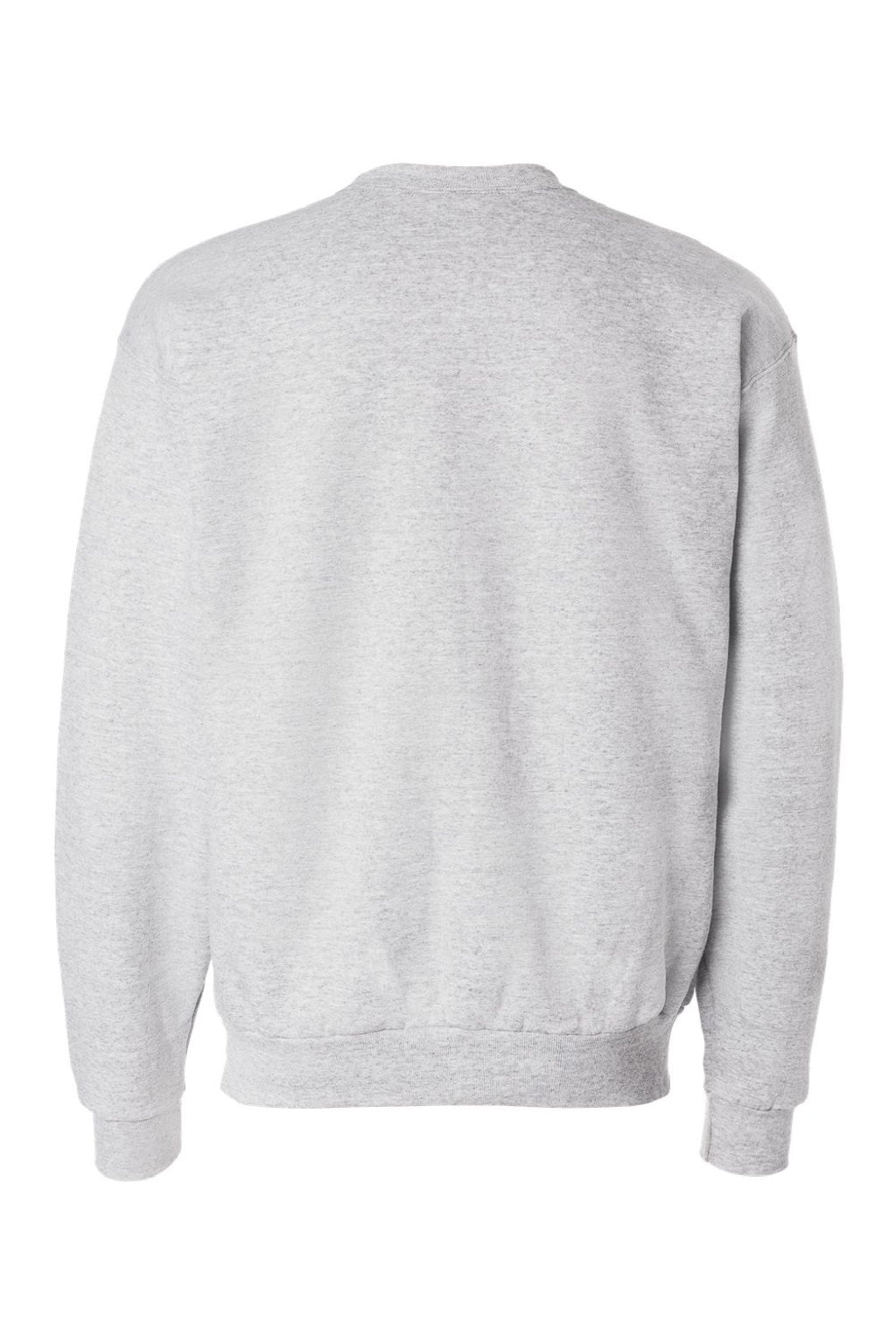 Hanes P160 Mens EcoSmart Print Pro XP Pill Resistant Fleece Crewneck Sweatshirt Ash Grey Flat Back