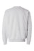 Hanes P160 Mens EcoSmart Print Pro XP Pill Resistant Fleece Crewneck Sweatshirt Ash Grey Flat Back
