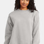 Hanes Mens EcoSmart Print Pro XP Pill Resistant Fleece Crewneck Sweatshirt - Ash Grey