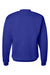 Hanes P160 Mens EcoSmart Print Pro XP Pill Resistant Fleece Crewneck Sweatshirt Deep Royal Blue Flat Back