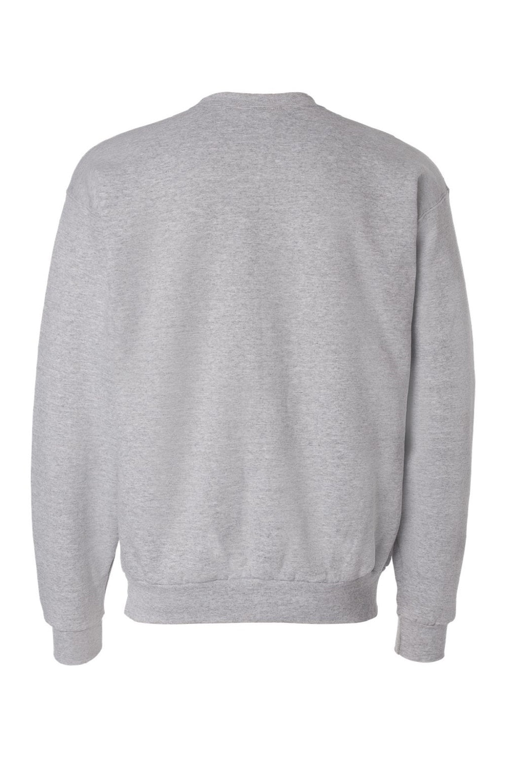 Hanes P160 Mens EcoSmart Print Pro XP Pill Resistant Fleece Crewneck Sweatshirt Light Steel Grey Flat Back