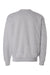 Hanes P160 Mens EcoSmart Print Pro XP Pill Resistant Fleece Crewneck Sweatshirt Light Steel Grey Flat Back