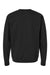 Hanes RS160 Mens Perfect Sweats Crewneck Sweatshirt Black Flat Back