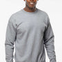 Hanes Mens Perfect Sweats Crewneck Sweatshirt - Light Steel Grey