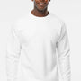 Hanes Mens Perfect Sweats Crewneck Sweatshirt - White