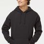 Hanes Mens Perfect Sweats Hooded Sweatshirt Hoodie w/ Pouch Pocket - Black