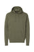 Hanes RS170 Mens Perfect Sweats Hooded Sweatshirt Hoodie w/ Pouch Pocket Fatigue Green Flat Front