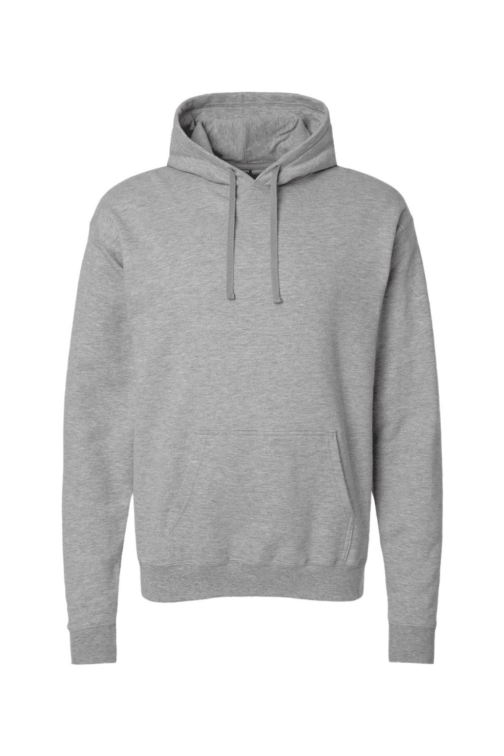 Hanes RS170 Mens Perfect Sweats Hooded Sweatshirt Hoodie w/ Pouch Pocket Light Steel Grey Flat Front