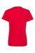 Hanes SL04 Womens Perfect-T Short Sleeve Crewneck T-Shirt Athletic Red Flat Back