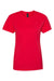 Hanes SL04 Womens Perfect-T Short Sleeve Crewneck T-Shirt Athletic Red Flat Front