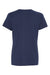 Hanes SL04 Womens Perfect-T Short Sleeve Crewneck T-Shirt Navy Blue Flat Back