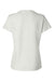 Hanes SL04 Womens Perfect-T Short Sleeve Crewneck T-Shirt White Flat Back