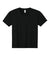 Jerzees IC46B Youth Ultimate Short Sleeve Crewneck T-Shirt Black Ink Flat Front