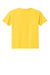 Jerzees IC46B Youth Ultimate Short Sleeve Crewneck T-Shirt Island Yellow Flat Back