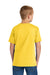 Jerzees IC46B Youth Ultimate Short Sleeve Crewneck T-Shirt Island Yellow Model Back