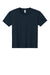 Jerzees IC46B Youth Ultimate Short Sleeve Crewneck T-Shirt Navy Blue Flat Front