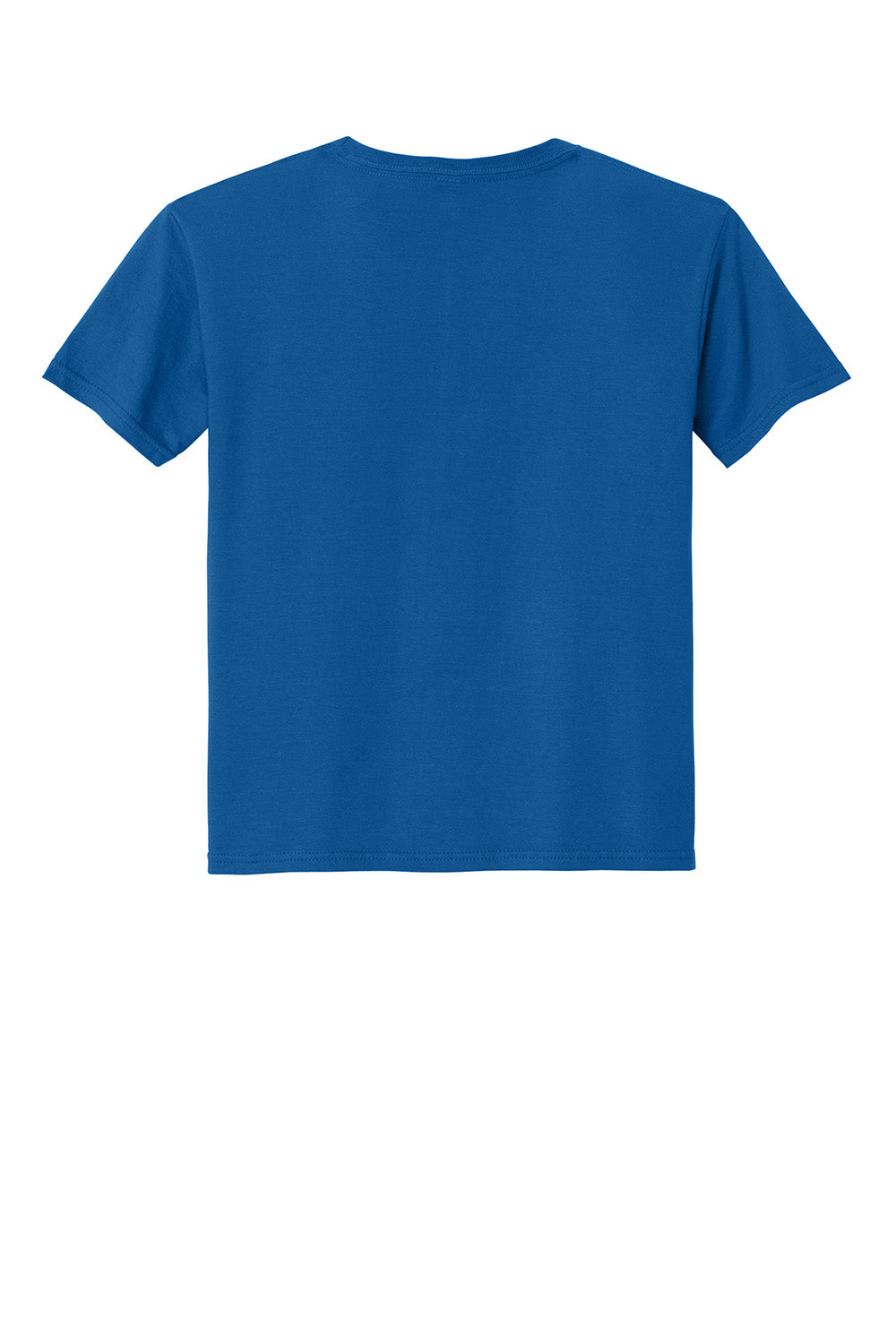 Jerzees IC46B Youth Ultimate Short Sleeve Crewneck T-Shirt Royal Blue Flat Back