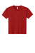 Jerzees IC46B Youth Ultimate Short Sleeve Crewneck T-Shirt True Red Flat Front