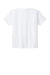 Jerzees IC46B Youth Ultimate Short Sleeve Crewneck T-Shirt White Flat Back