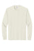 Jerzees IC46L Mens Ultimate Long Sleeve Crewneck T-Shirt Heather Sweet Cream Flat Front