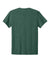Jerzees IC46M Mens Ultimate Short Sleeve Crewneck T-Shirt Heather Forest Green Flat Back