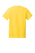 Jerzees IC46M Mens Ultimate Short Sleeve Crewneck T-Shirt Island Yellow Flat Back