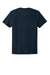 Jerzees IC46M Mens Ultimate Short Sleeve Crewneck T-Shirt Navy Blue Flat Back