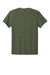 Jerzees IC46M Mens Ultimate Short Sleeve Crewneck T-Shirt Heather Military Green Flat Back