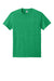 Jerzees IC46M Mens Ultimate Short Sleeve Crewneck T-Shirt Heather Retro Green Flat Front