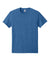 Jerzees IC46M Mens Ultimate Short Sleeve Crewneck T-Shirt Heather Retro Royal Blue Flat Front