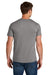 Jerzees IC46M Mens Ultimate Short Sleeve Crewneck T-Shirt Rock Grey Model Back