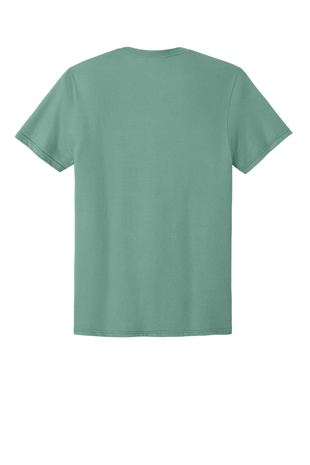 Jerzees IC46M Mens Ultimate Short Sleeve Crewneck T-Shirt Sage Green Flat Back