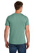 Jerzees IC46M Mens Ultimate Short Sleeve Crewneck T-Shirt Sage Green Model Back