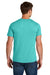 Jerzees IC46M Mens Ultimate Short Sleeve Crewneck T-Shirt Scuba Blue Model Back