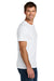 Jerzees IC46M Mens Ultimate Short Sleeve Crewneck T-Shirt White Model Side