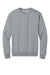 Jerzees IC48M Mens Ultimate CVC Crewneck Sweatshirt Heather Grey Flat Front