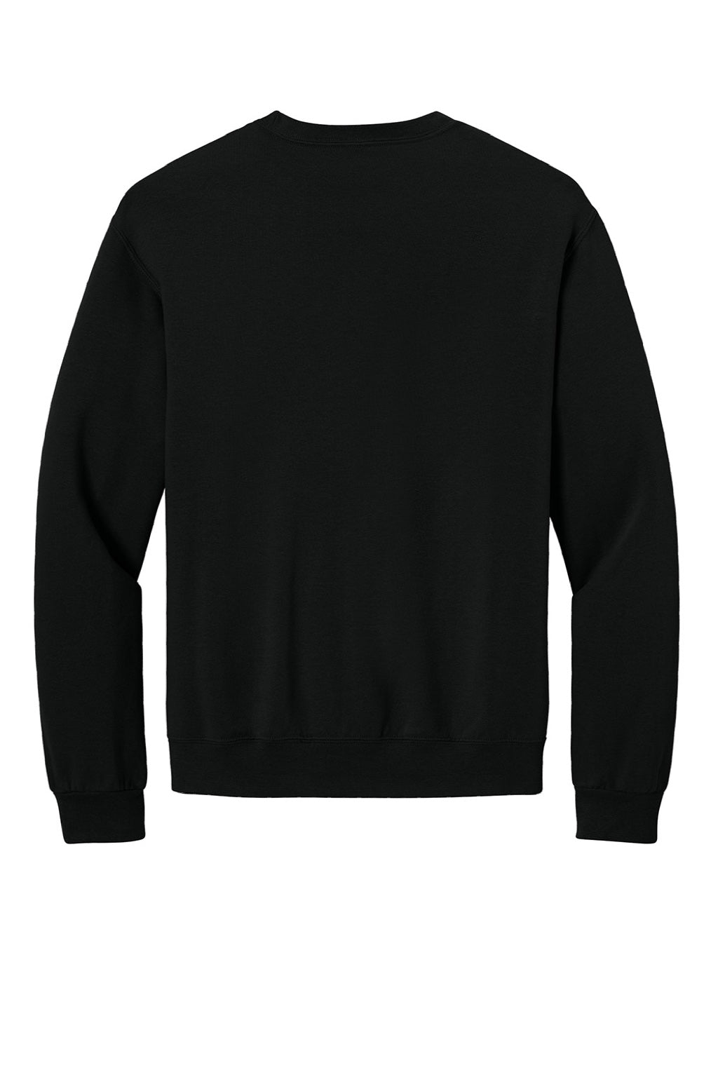 Jerzees IC48M Mens Ultimate CVC Crewneck Sweatshirt Black Ink Flat Back